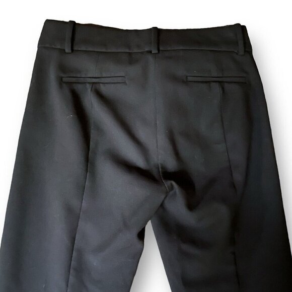 J Crew 365 Womens Cameron Pant Sz 2 Black Slim Cropped 4 Season Stretch Preppy - Picture 9 of 10